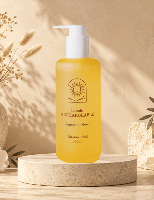 Shampoing doux : cheveux souples et brillants