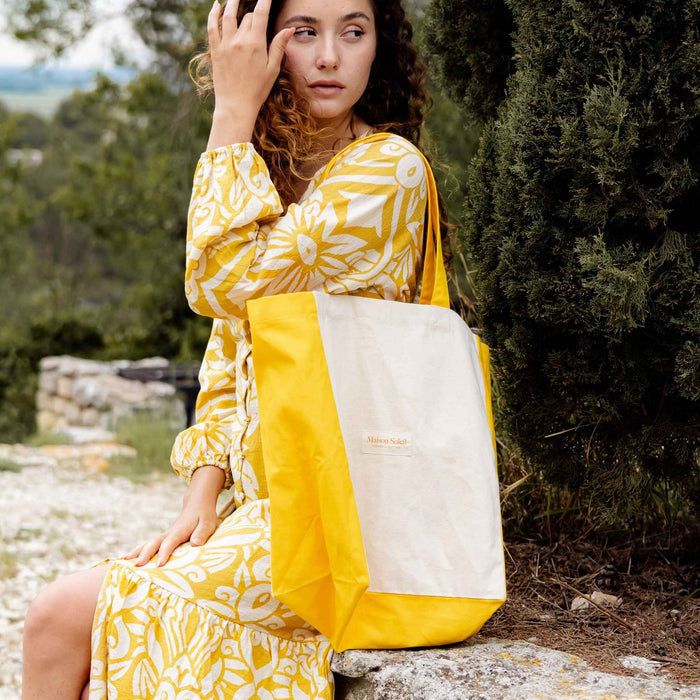 Cabas en coton bio - Maison Soleil