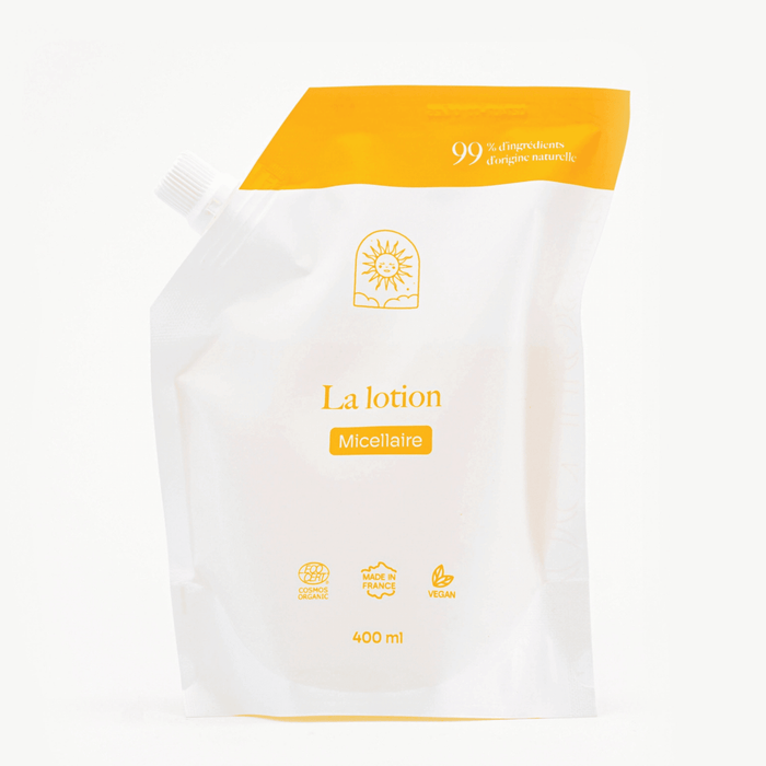 Lotion micellaire BIO : recharge grand format - Maison Soleil