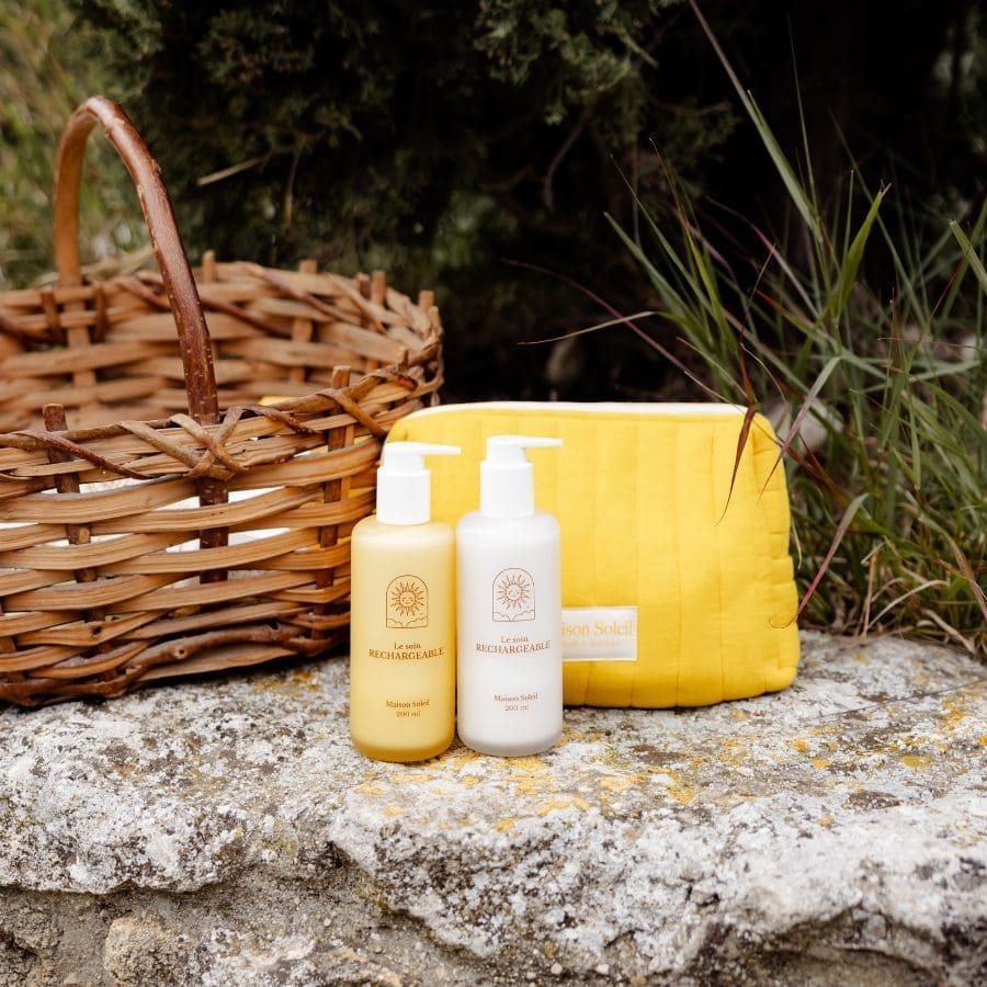 Trousse de toilette en double gaze de coton BIO