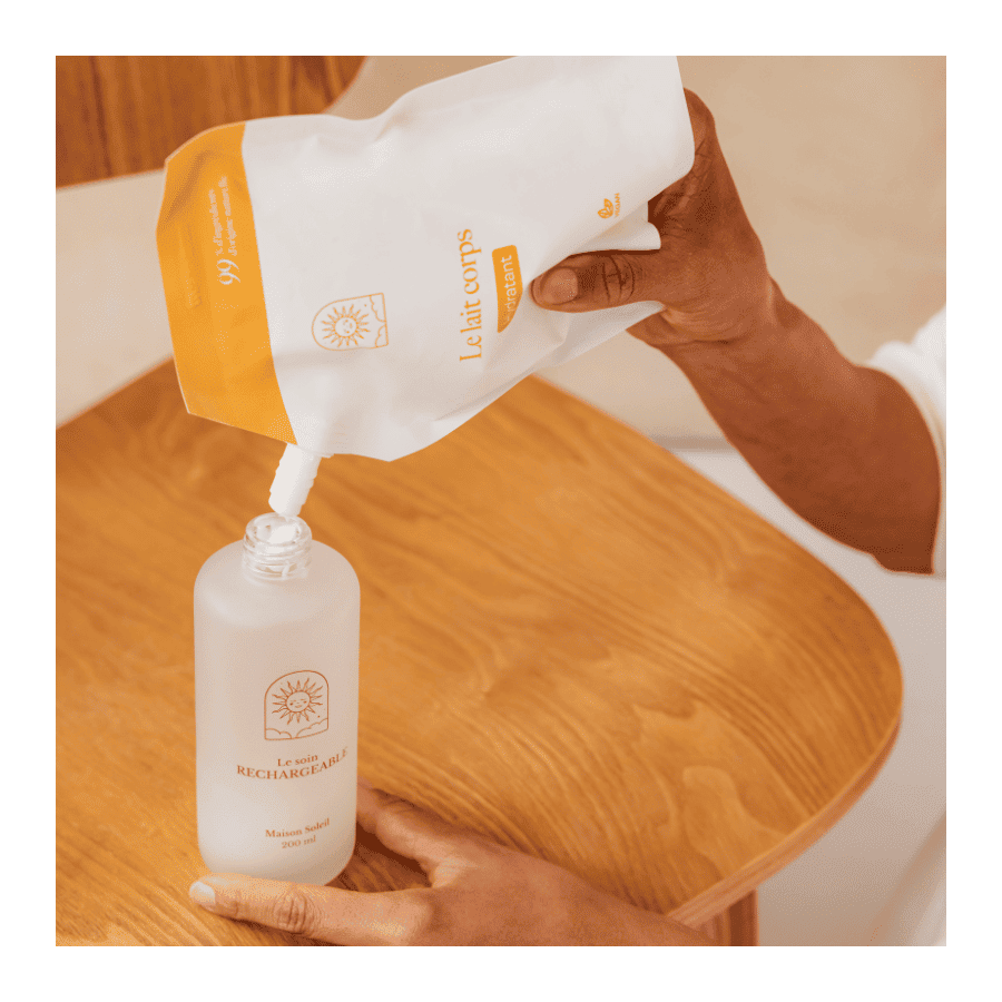 Recharge Lait Corps Hydratant Bio – Grand Format