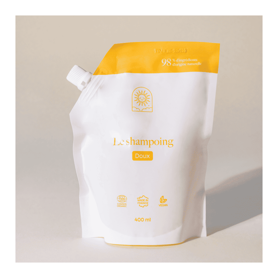 Pack Essentiel Maison Soleil avec gel lavant, shampoing et cabas bio