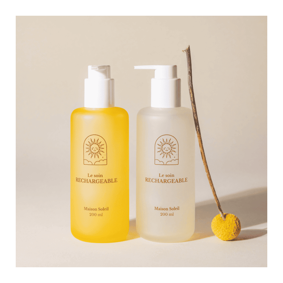 Pack Essentiel Maison Soleil avec gel lavant, shampoing et cabas bio