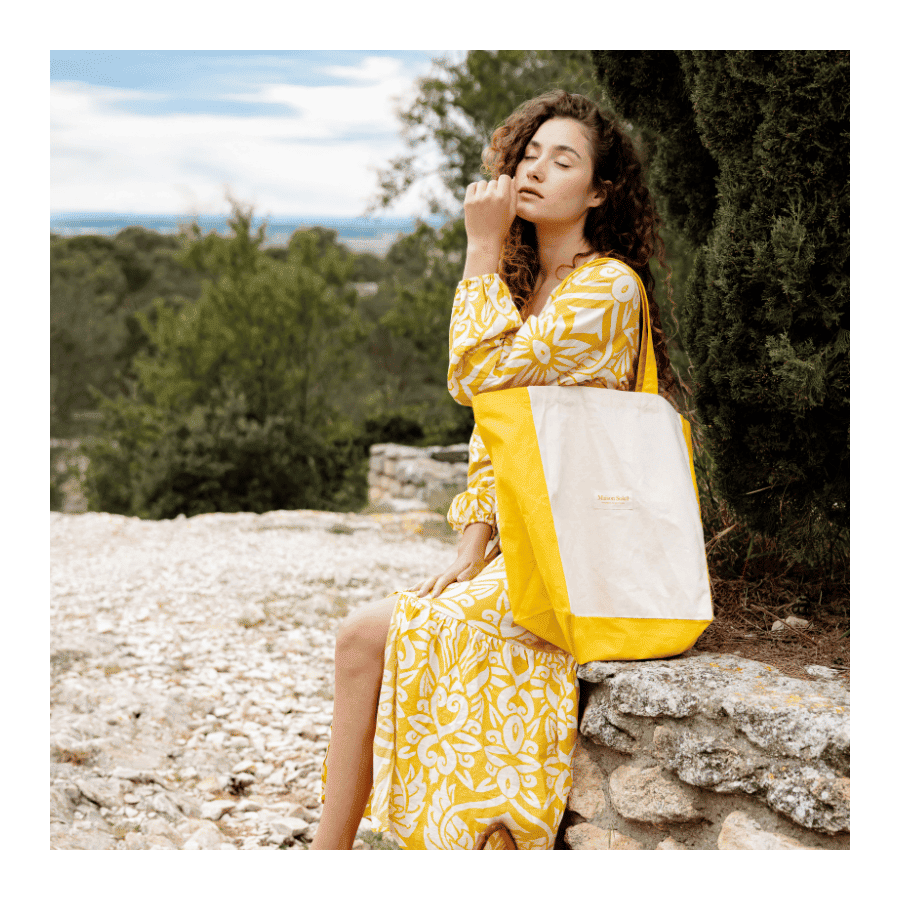 Pack Essentiel Maison Soleil avec gel lavant, shampoing et cabas bio