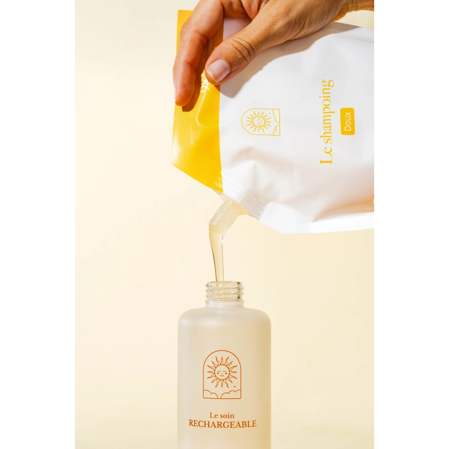 Shampoing Doux Bio : recharge grand format
