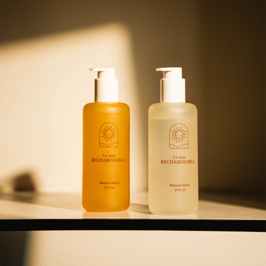 Gel lavant doux, bio, grand format, recharge pour toute la famille,