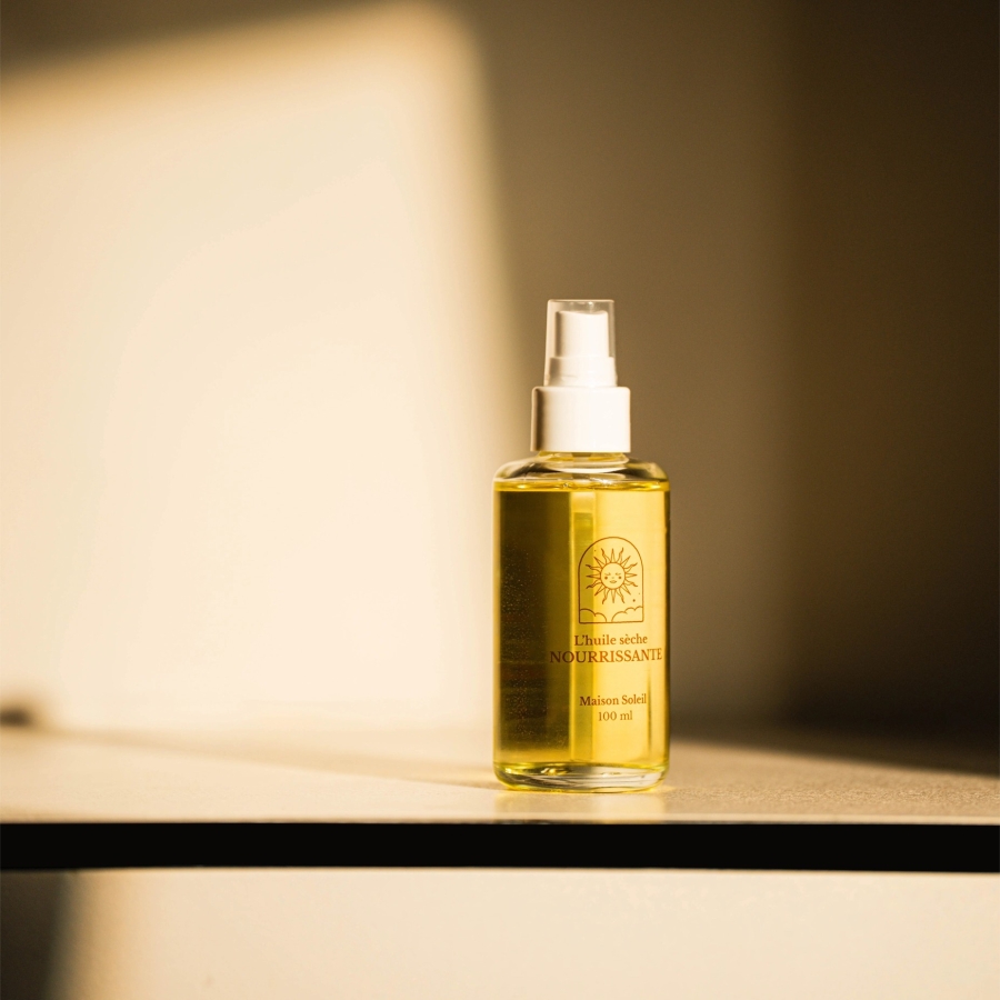 Huile sèche corps : huile sèche nourrit et protège votre peau