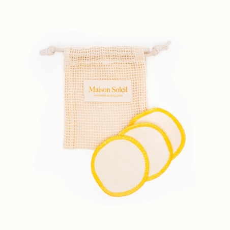 Cotons lavables réutilisables