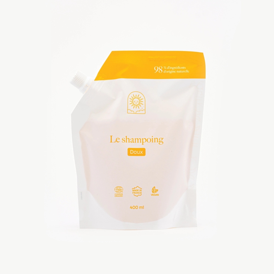 Pack Essentiel Maison Soleil avec gel lavant, shampoing et cabas bio