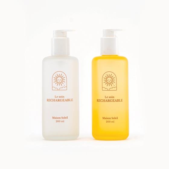 Pack Essentiel Maison Soleil avec gel lavant, shampoing et cabas bio