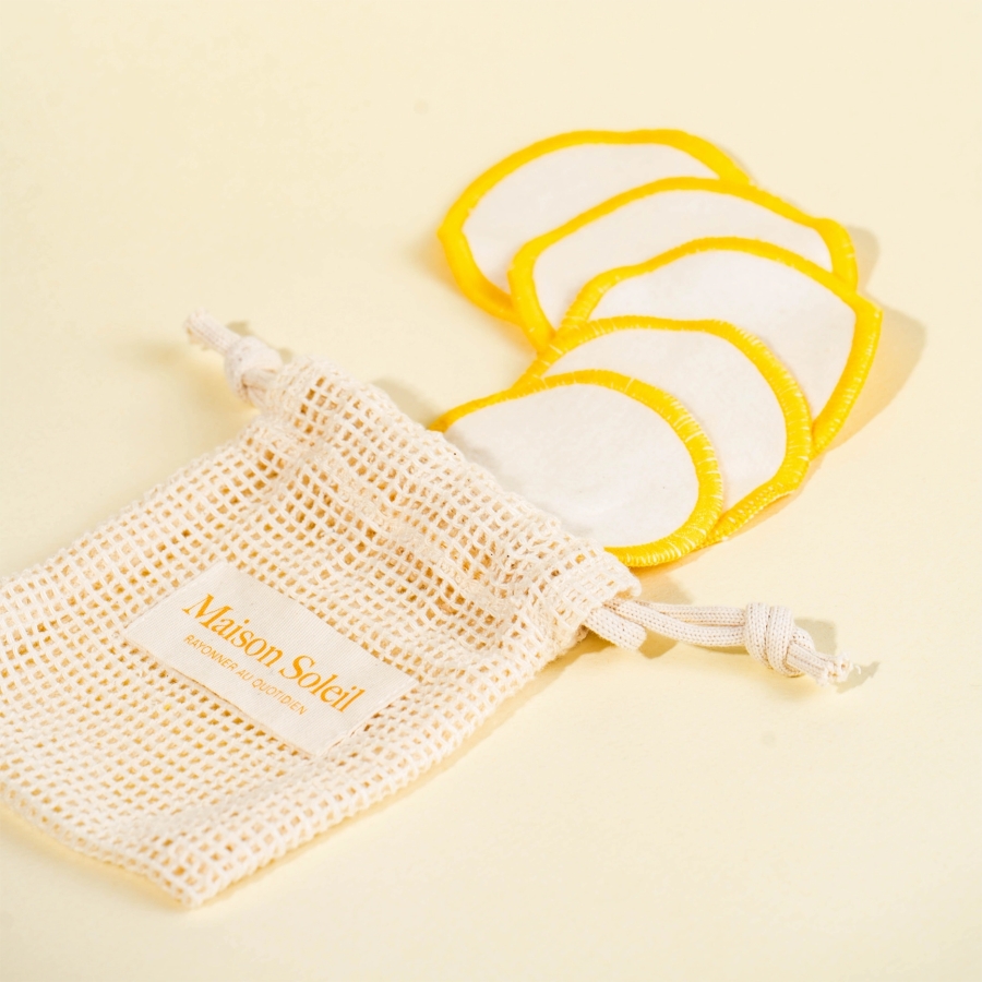 coton lavable et réutilisable pour démaquillage parfait