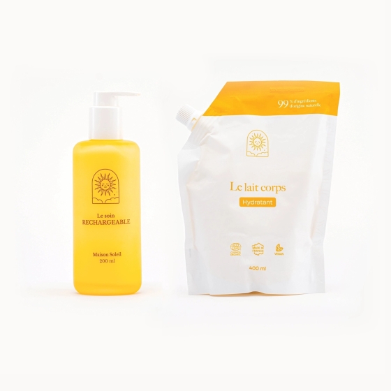 Lait Corps Hydratant bio : recharge grand format