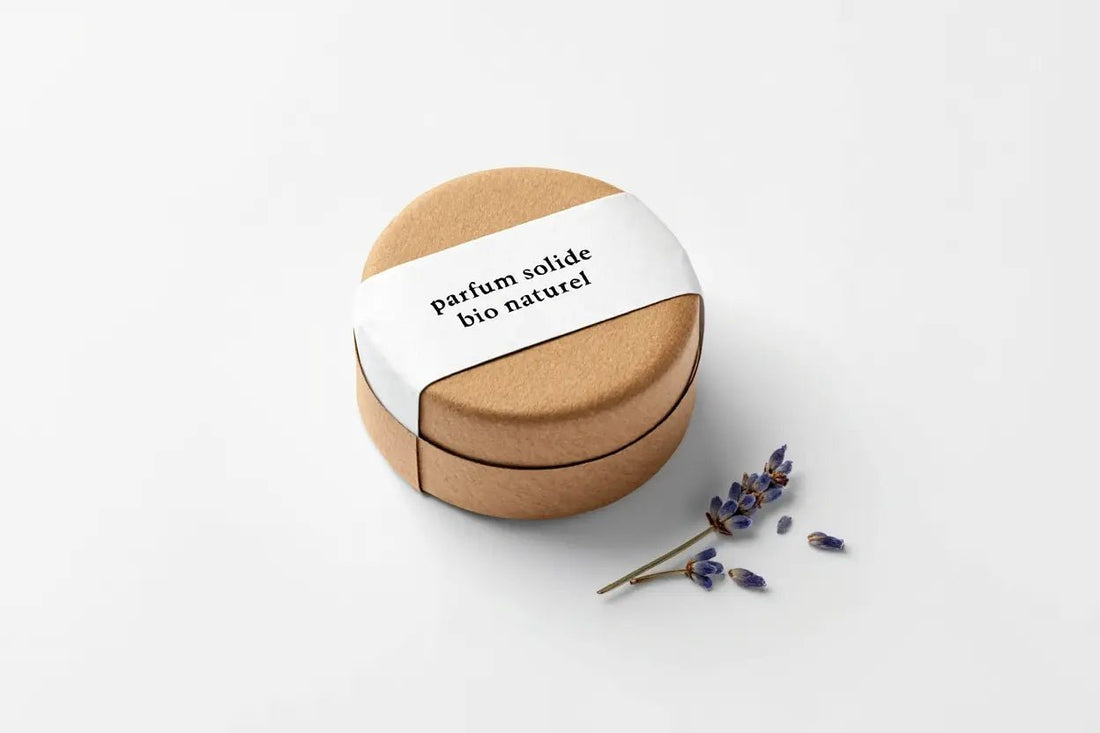 Parfum solide bio naturel sans alcool | Cosmétique écologique - Maison Soleil