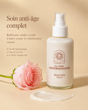 Crème visage : raffermissante et anti-âge