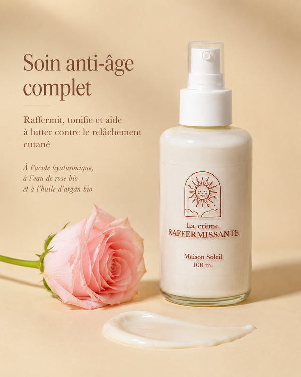 Crème visage : raffermissante et anti-âge