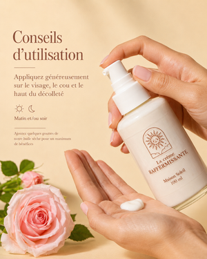 Crème visage : raffermissante et anti-âge
