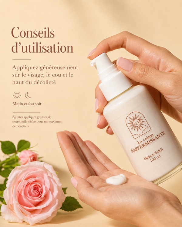 Crème visage : raffermissante et anti-âge