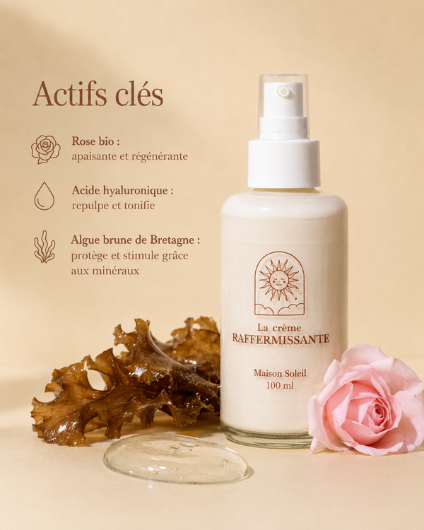 Crème visage : raffermissante et anti-âge