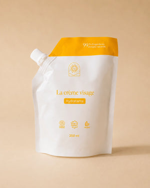 Crème visage hydratante : peau lisse et lumineuse