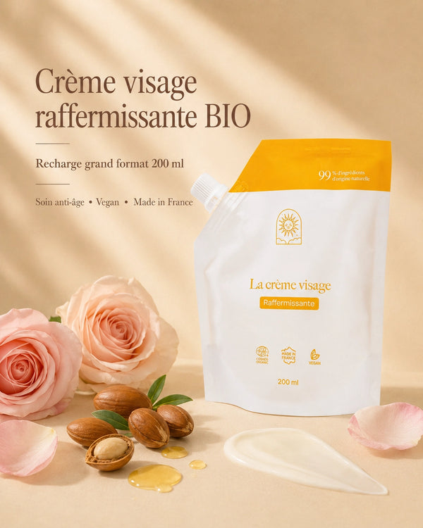 Crème visage : raffermissante et anti-âge