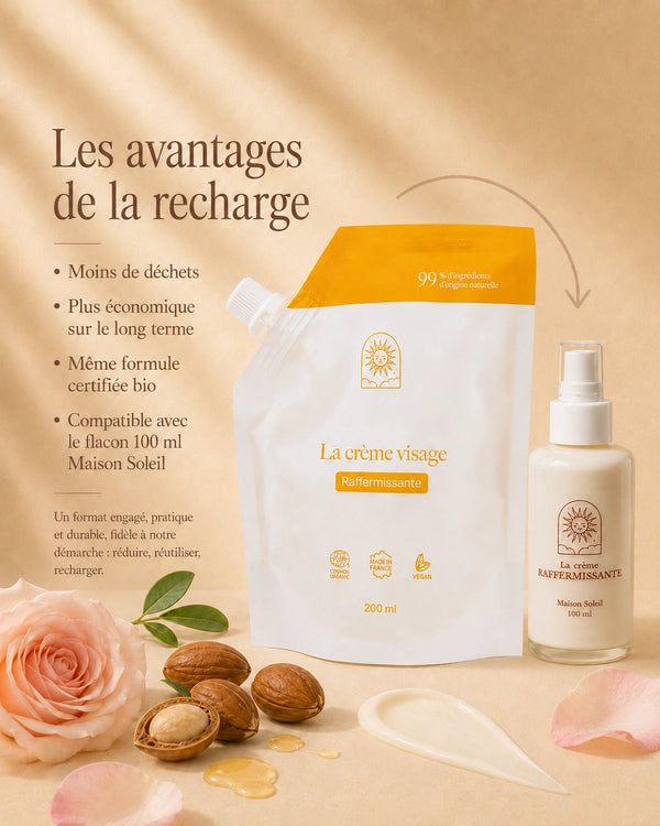 Crème visage : raffermissante et anti-âge