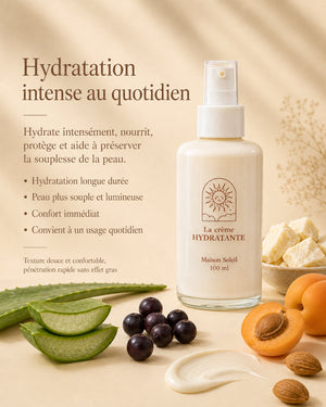 Crème visage : hydratation et bonne mine