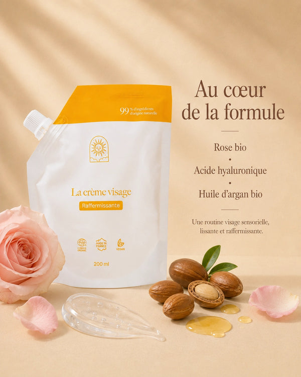 Crème visage : raffermissante et anti-âge