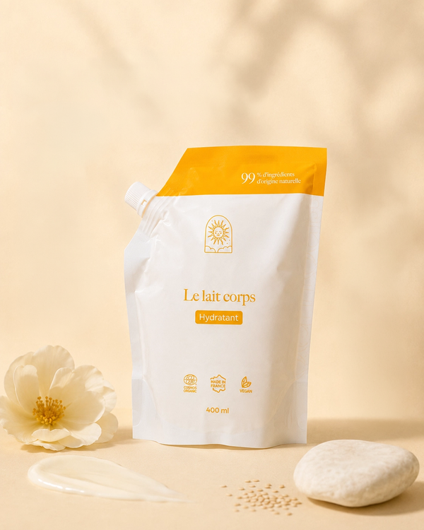 Lait corps : nourrissant et enveloppant