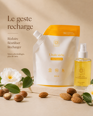Huile sèche : soin complet nourrissant
