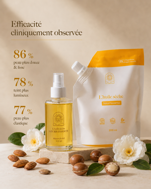 Huile sèche : soin complet nourrissant