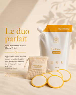 Lotion micellaire - démaquillante douce