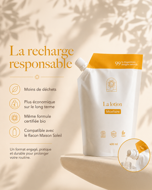 Lotion micellaire - démaquillante douce