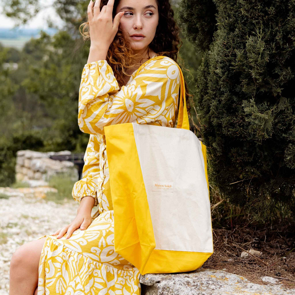 Cabas en coton bio - Maison Soleil