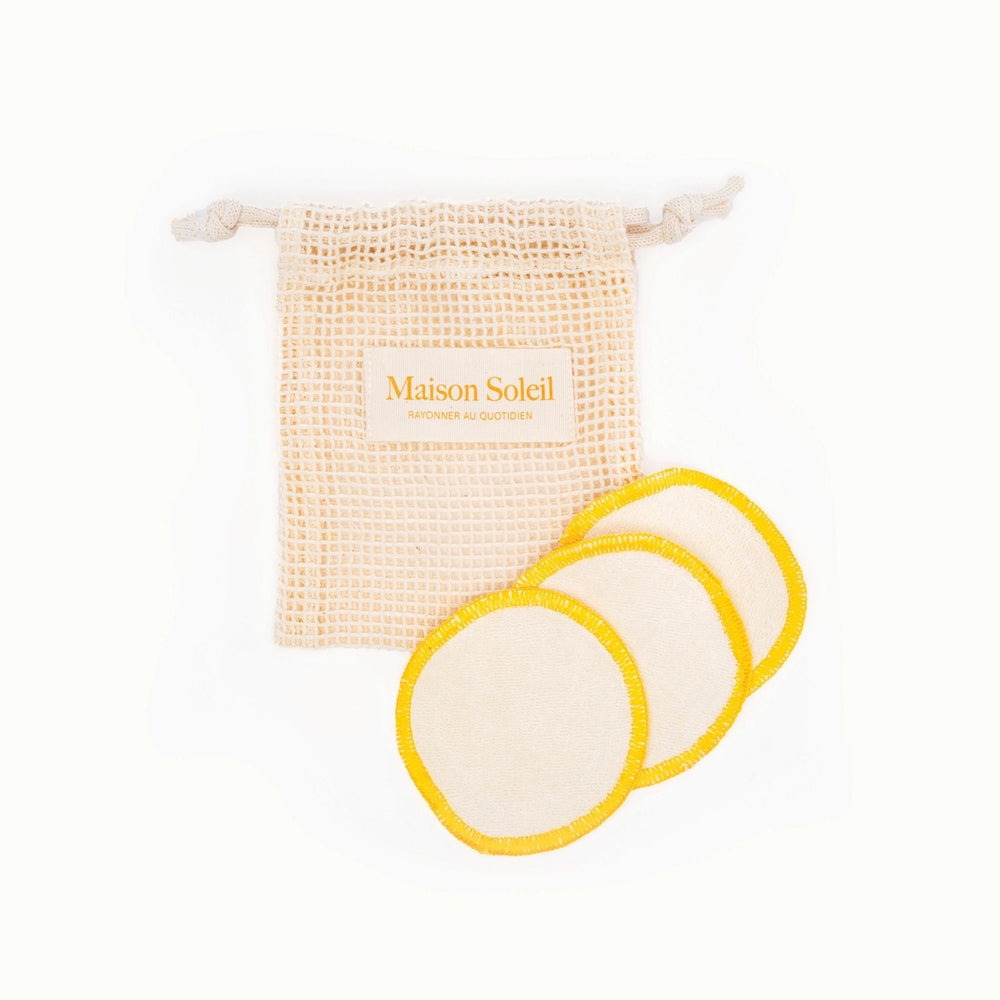 Cotons lavables réutilisables - Maison Soleil