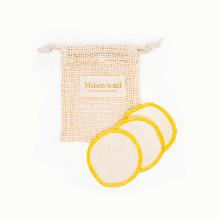 Cotons lavables réutilisables - Maison Soleil