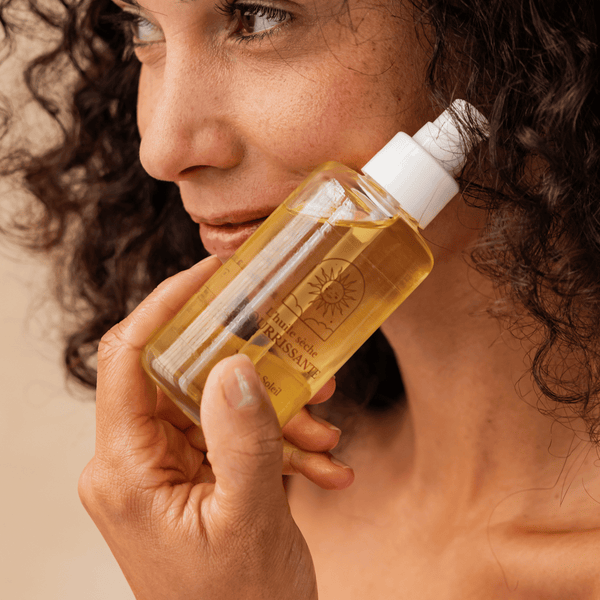Huile sèche nourrissante BIO pour une peau douce et satinée : Grand flacon 100 ml - Maison Soleil
