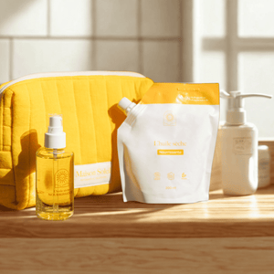 Huile sèche nourrissante BIO pour une peau douce et satinée : recharge grand format - Maison Soleil