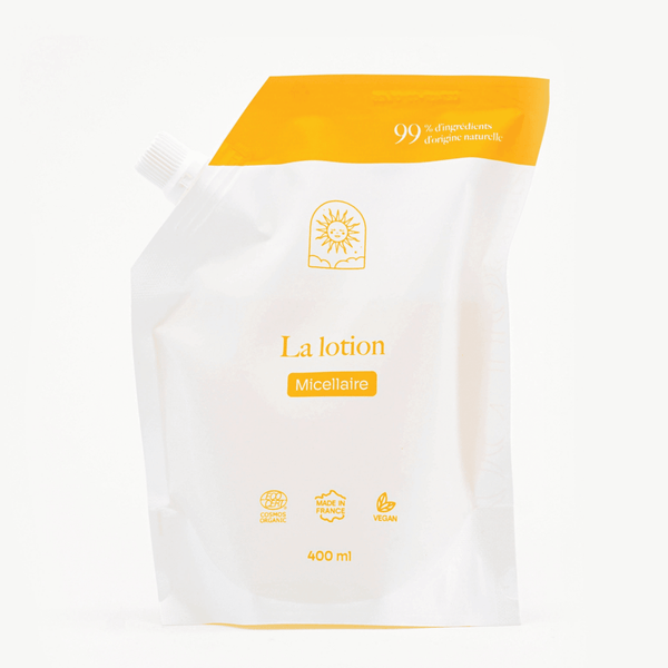 Lotion micellaire BIO : recharge grand format - Maison Soleil