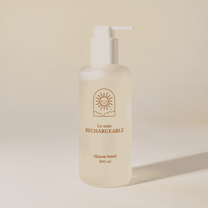 Lotion tonique hydratante BIO - Flacon en verre renforcé clair - Maison Soleil