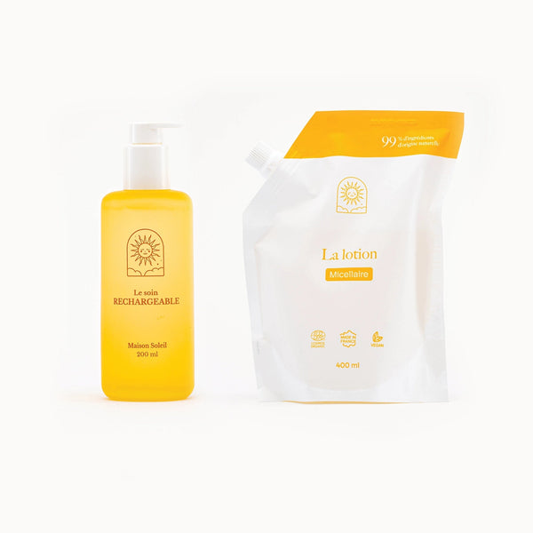 Pack Duo : Lotion MICELLAIRE + Flacon - Maison Soleil