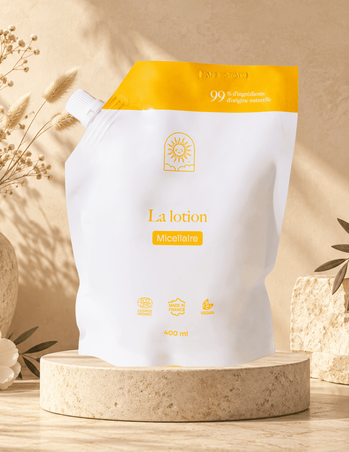 Recharge lotion micellaire anti-âge : nettoie et démaquille - Maison Soleil