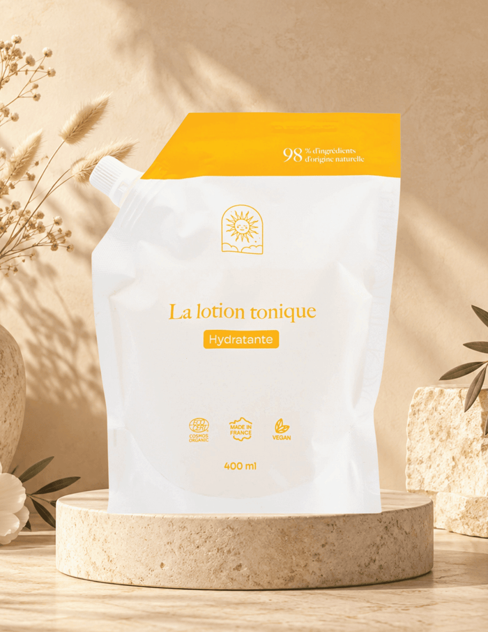 Recharge lotion tonique : éclat et hydratation - Maison Soleil
