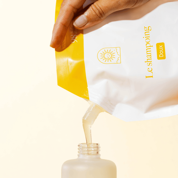 Shampoing BIO doux sans sulfates : Recharge grand format - Maison Soleil