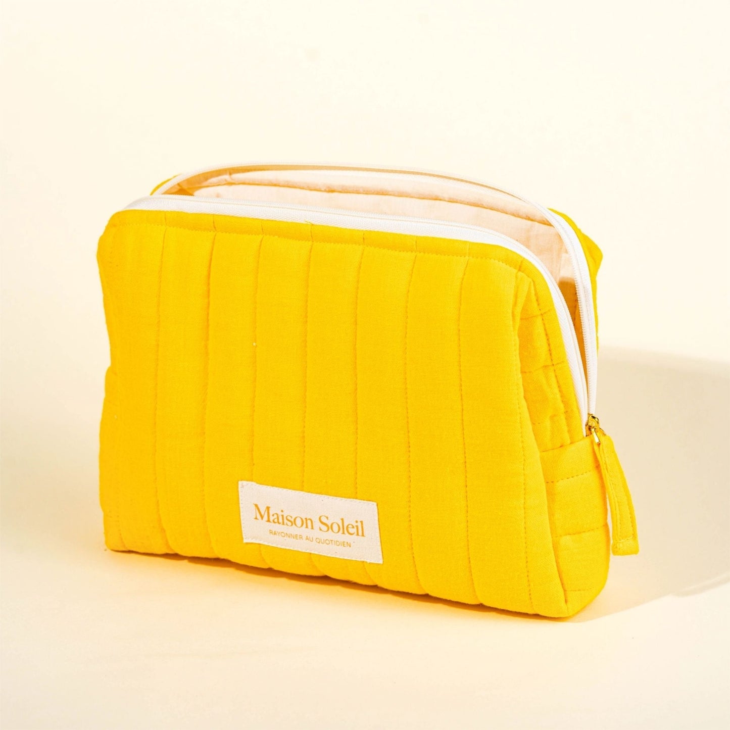 Trousse de toilette en gaze de coton bio - Maison Soleil